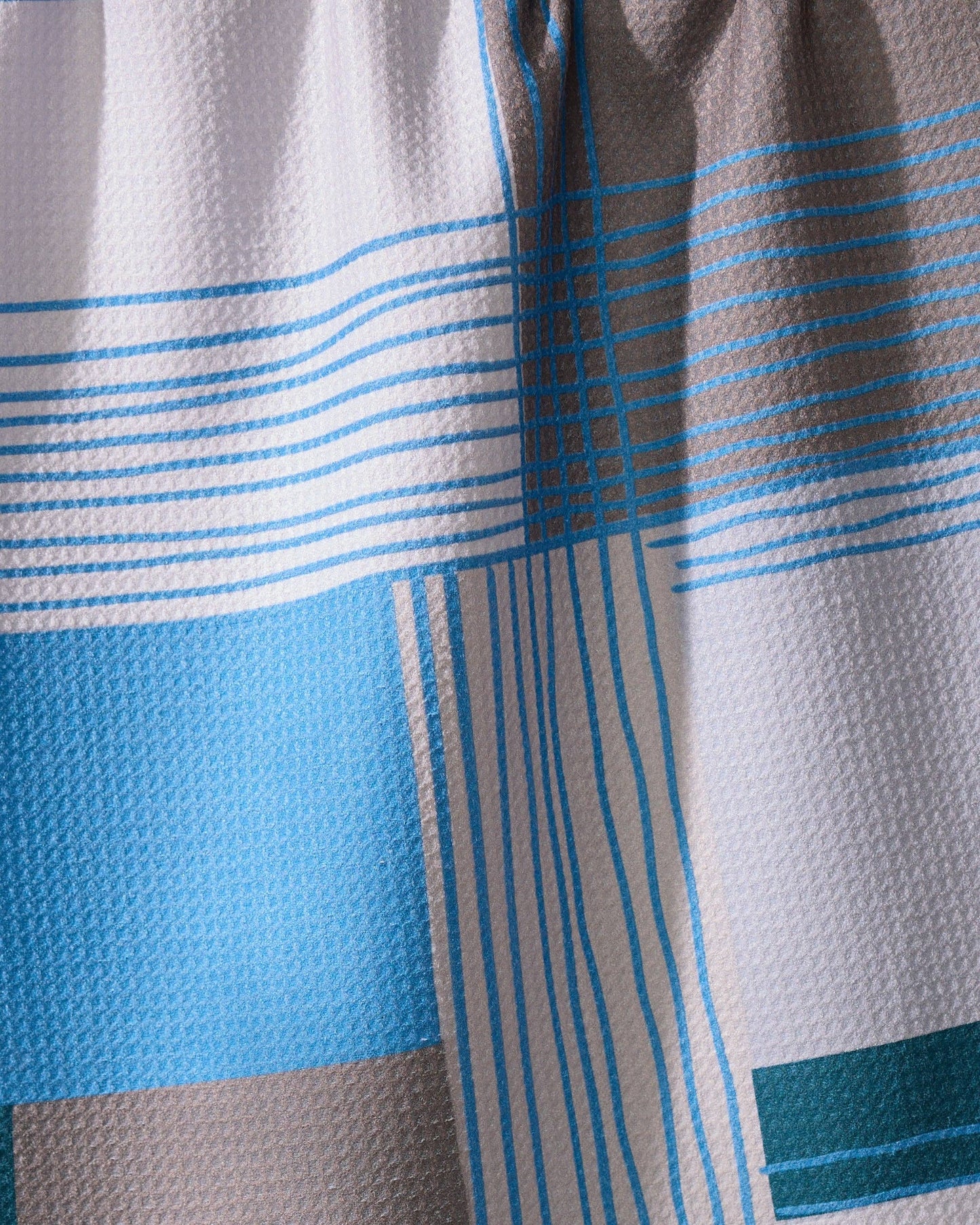 Cool Blocks Tea Towel