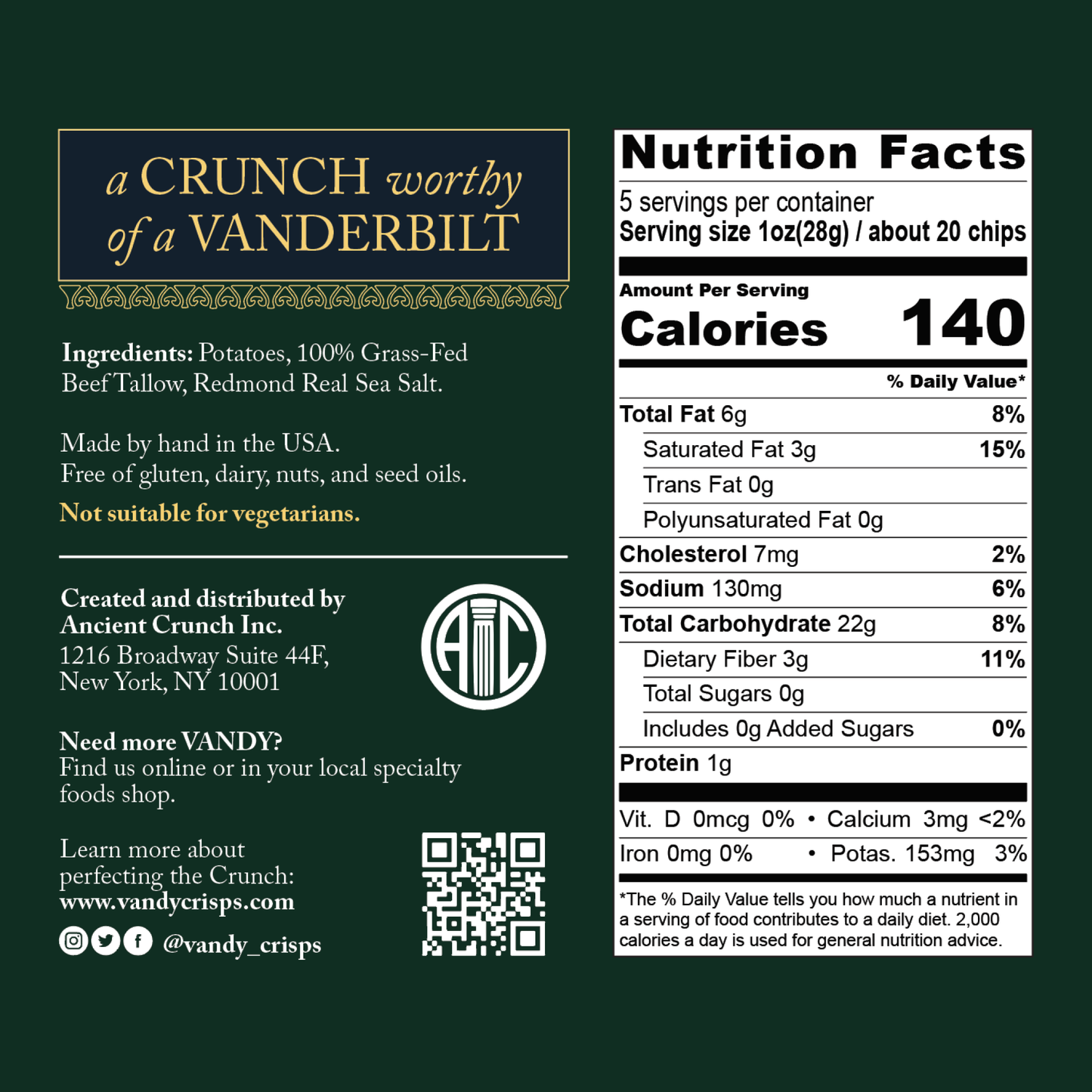 Vandy - 5oz Bag