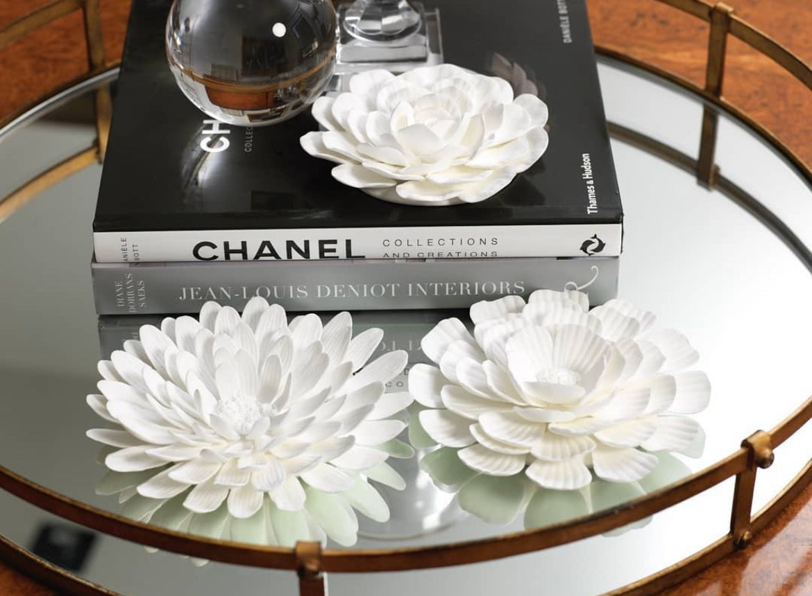 Porcelain Flower Table and Wall Decor