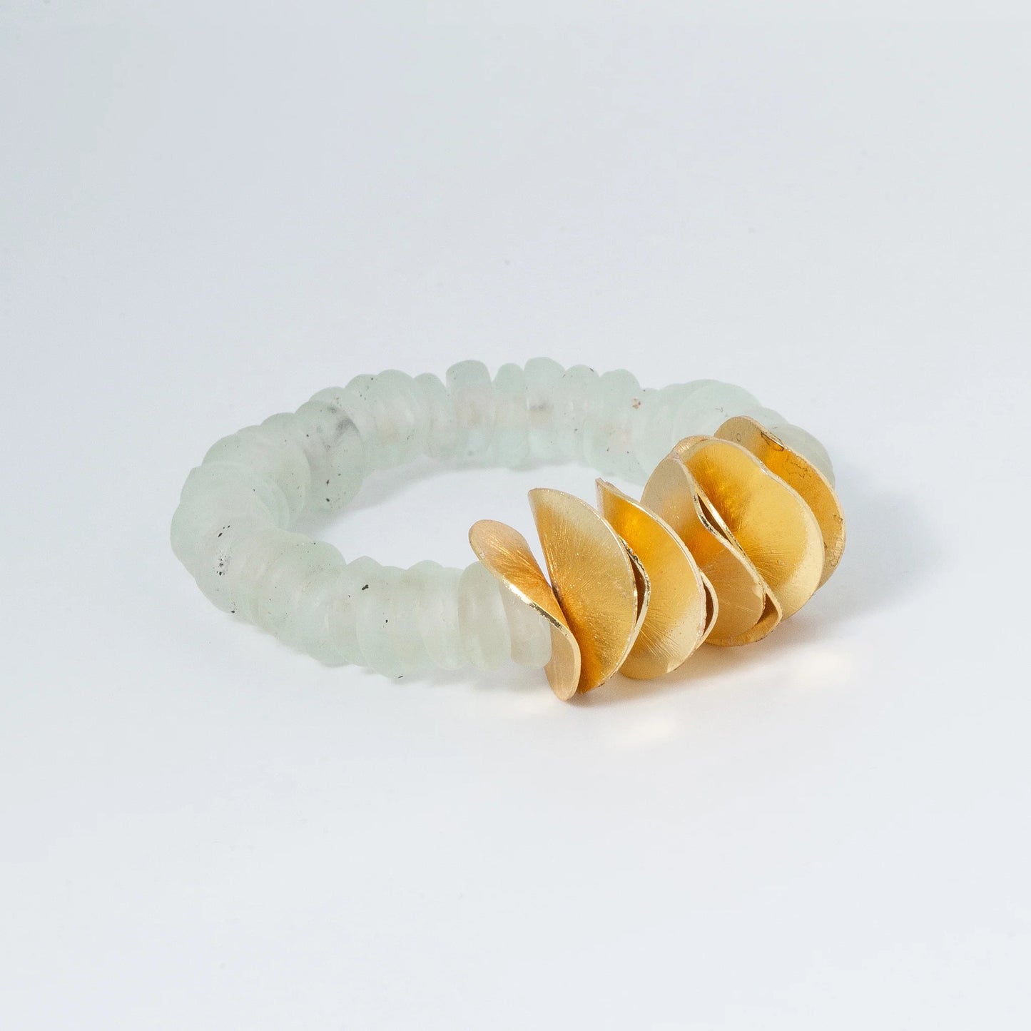 Clear Marine Seascape - Gold Discs