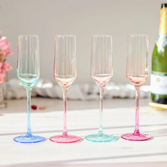 Mezclada Flute Glass - Set of 4