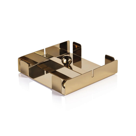 Basso Napkin Holder Collection - Polished Gold