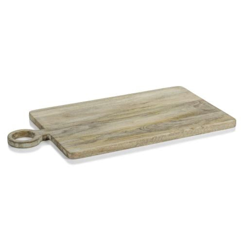 Essential Mango Wood Cheese, Charcuterie & Cutting Board 15"