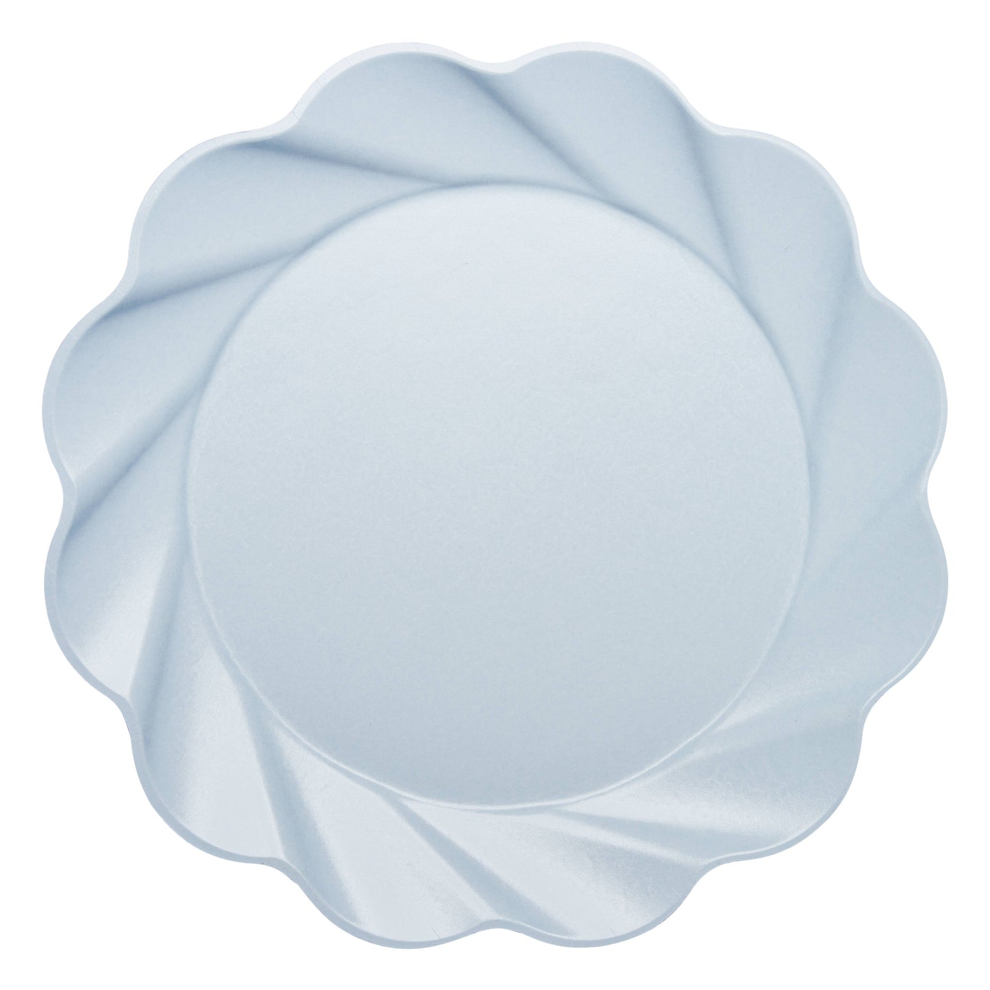 Simply Eco Compostable Bamboo Extra Large Dinner Plate Sky Blue /8pkg