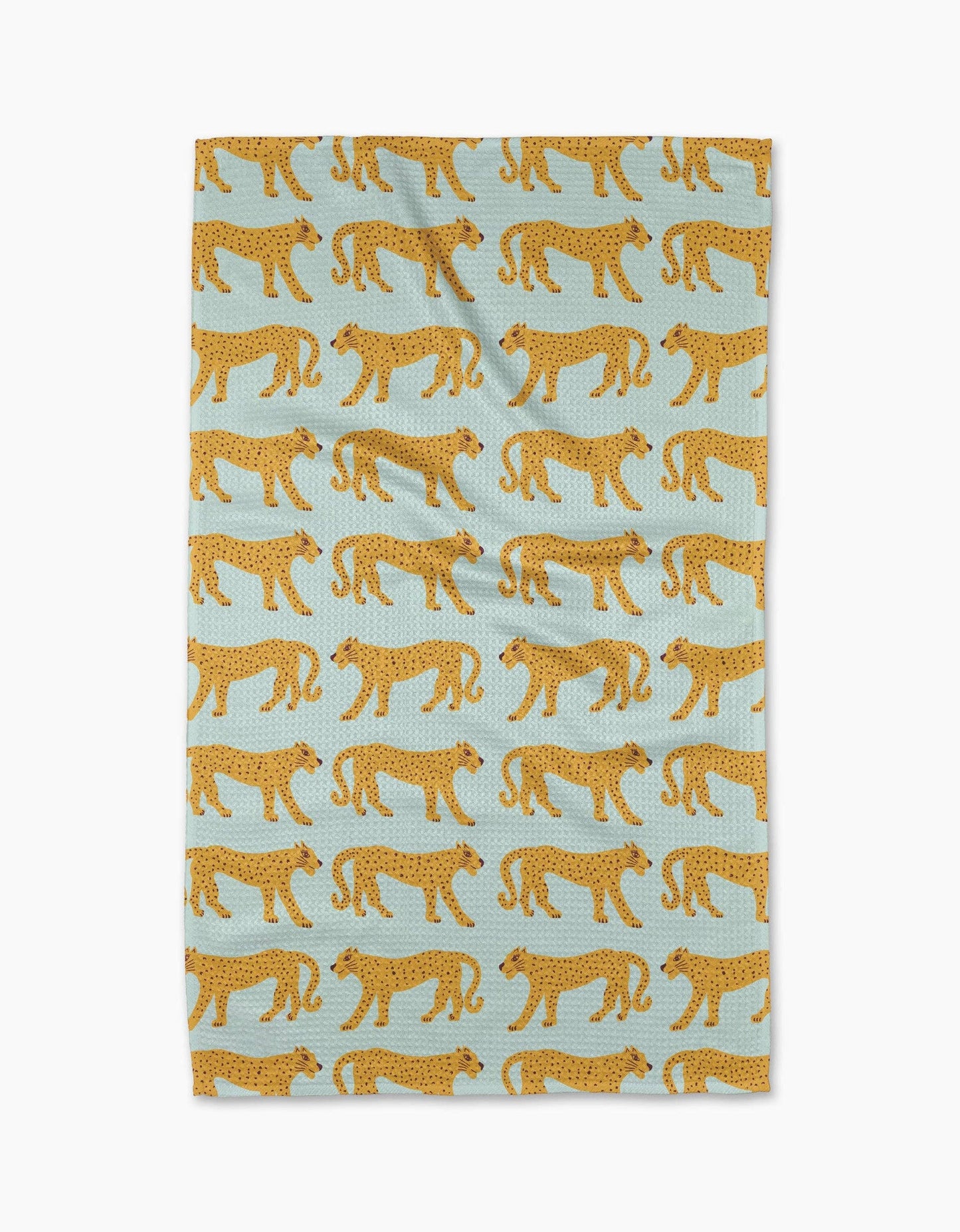 Walking Cheetah Tea Towel
