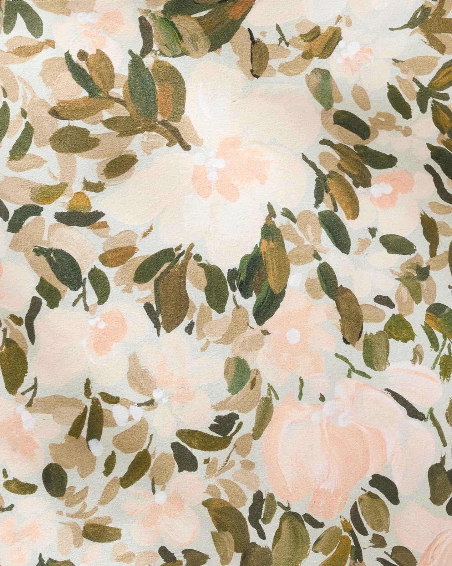 Painted Blossoms Dinner Napkin Set