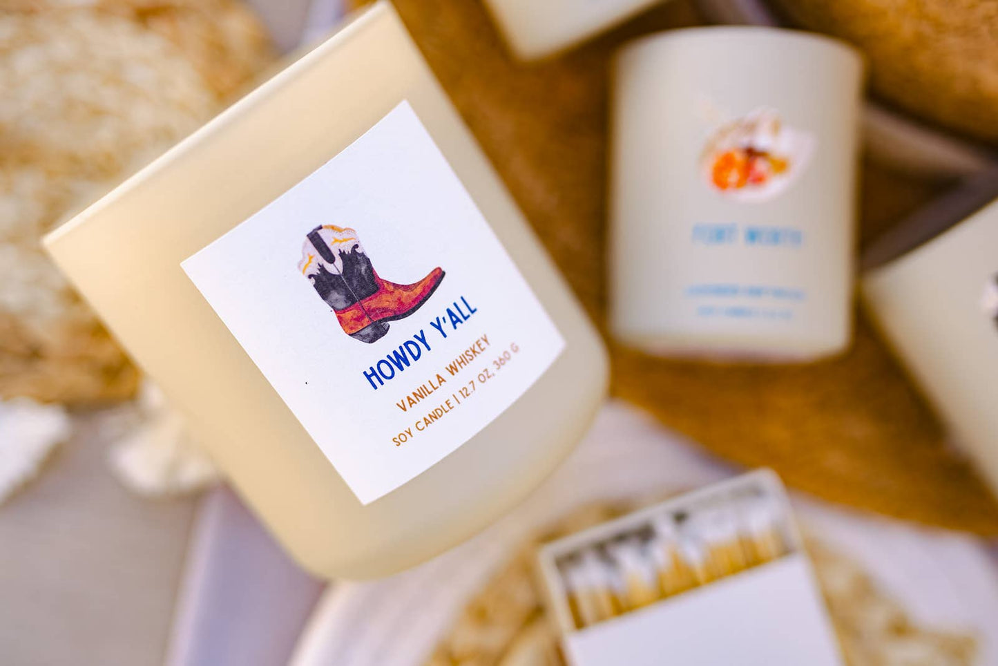 Howdy Y'all Luxe Soy Candle