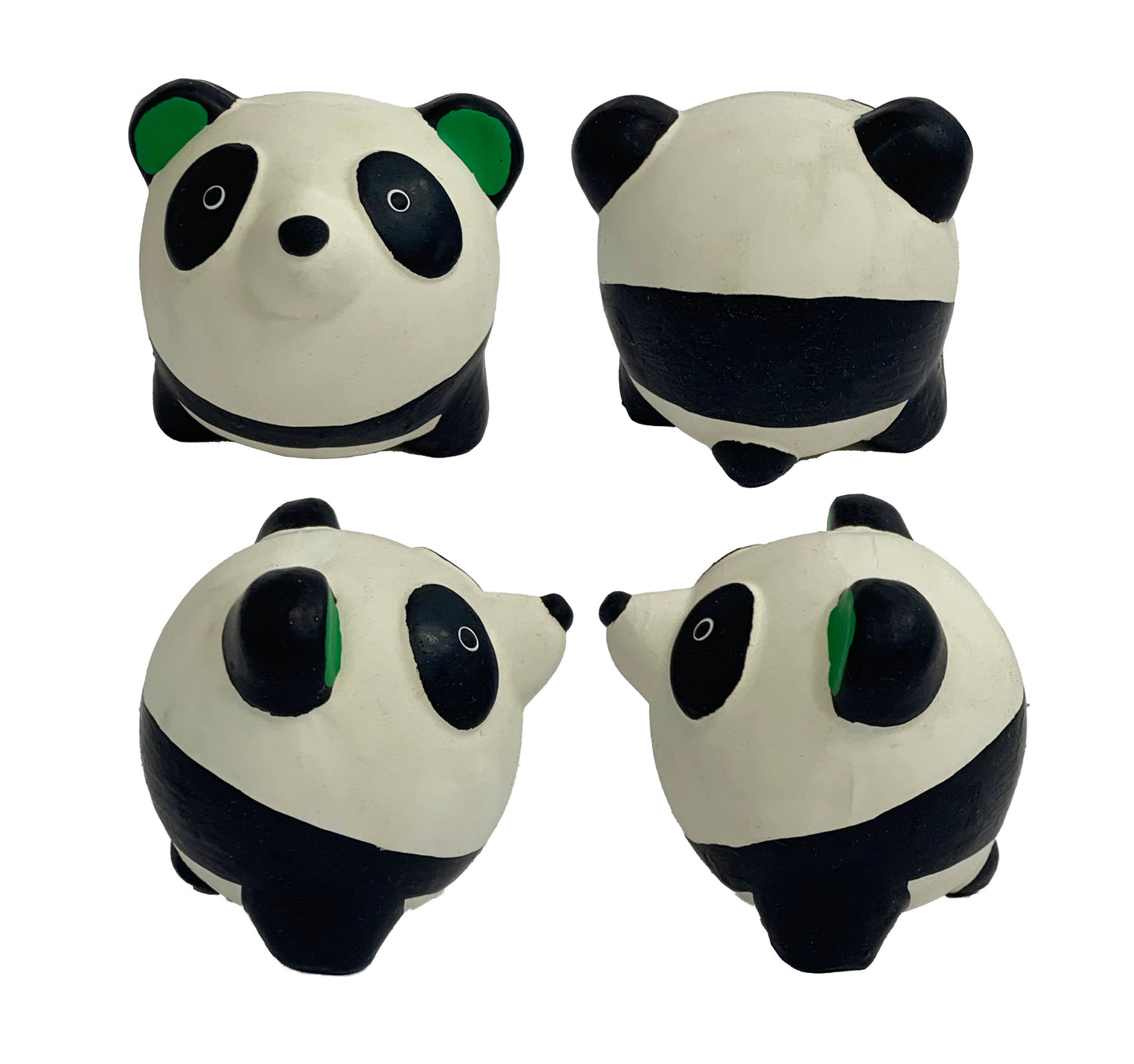 Multipet Minipet Latex Round Animals Dog Chew Toy Asst. 2.5"