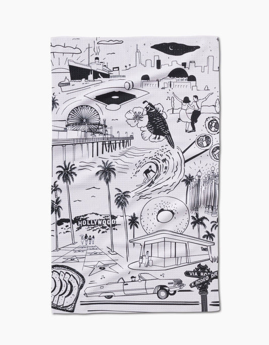 Los Angeles Tea Towel