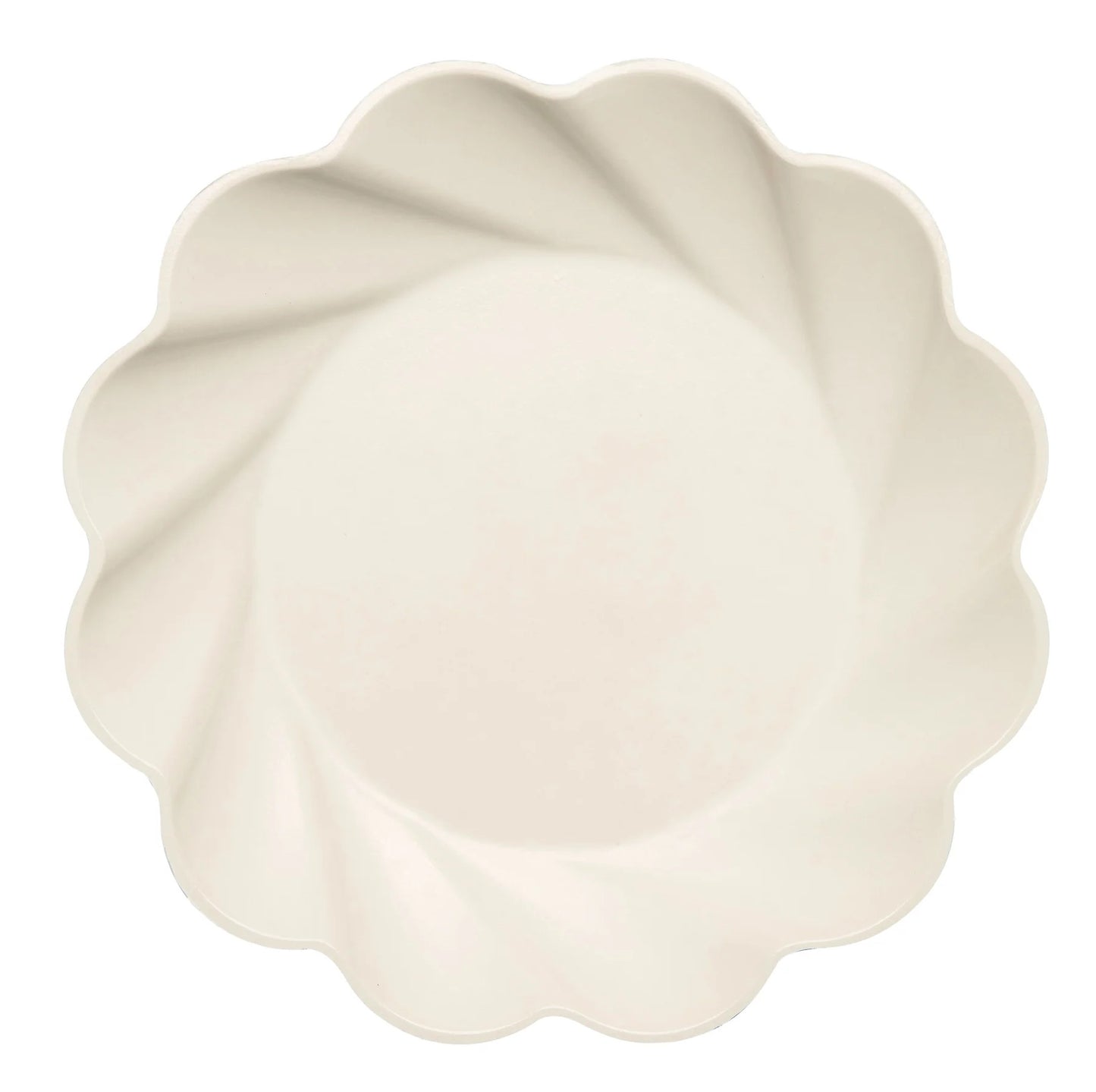 Simply Eco Compostable Plates - Cream