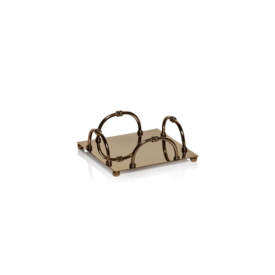 Alessia Napkin Holder - Gold