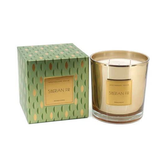 Signature Apothecary Guild Boxed Candle Jar - Siberian Fir 19oz
