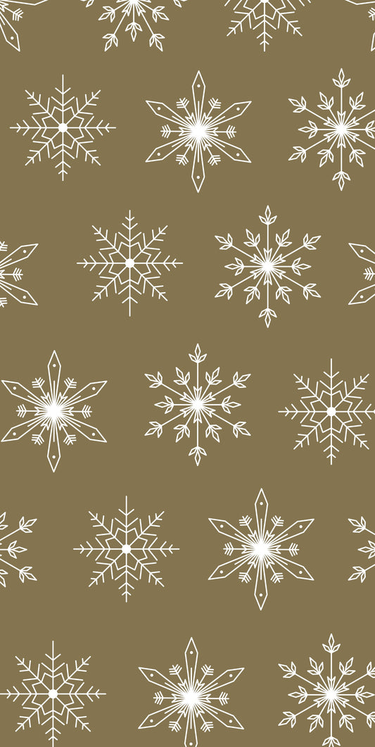 Design Design Luxe Lodge-Snowflake Tissue Paper