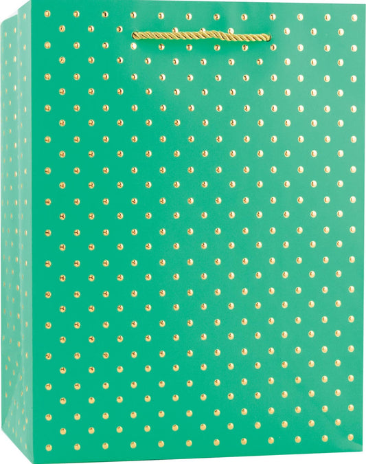 Design Design Gold Swiss Dots-Turquoise