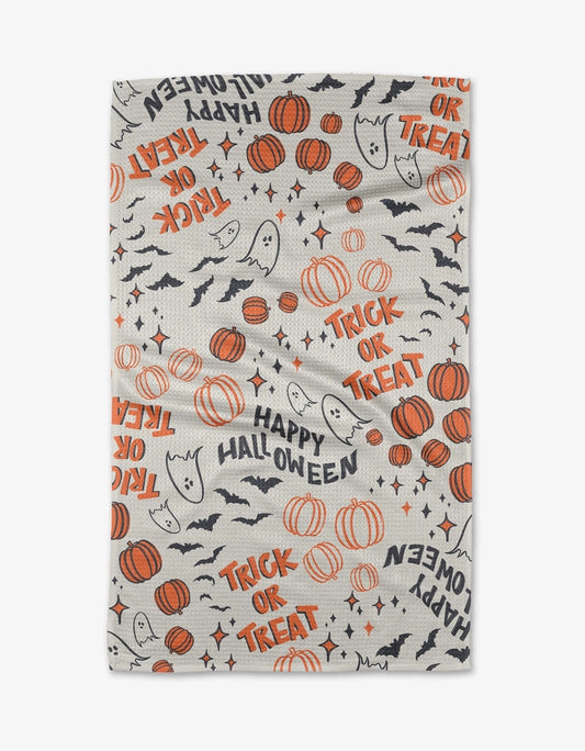 Trick or Treat Tea Towel