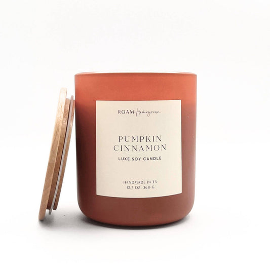 Pumpkin + Cinnamon Bestselling Fall Soy Candle