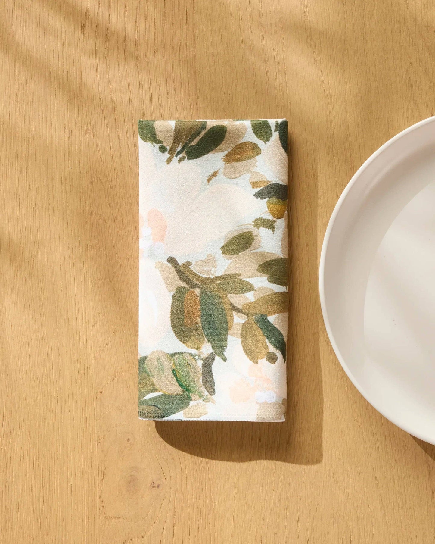 Painted Blossoms Dinner Napkin Set