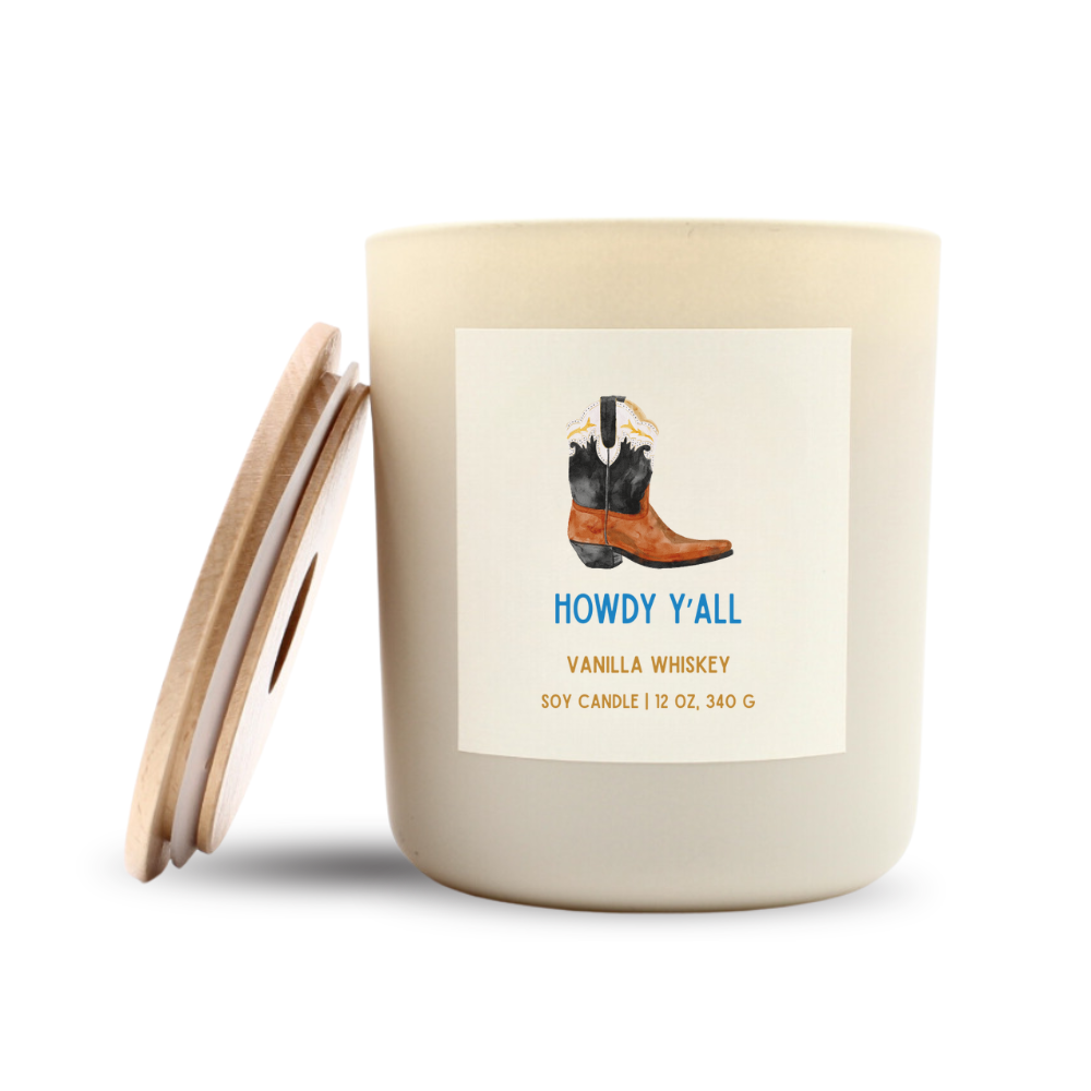 Howdy Y'all Luxe Soy Candle